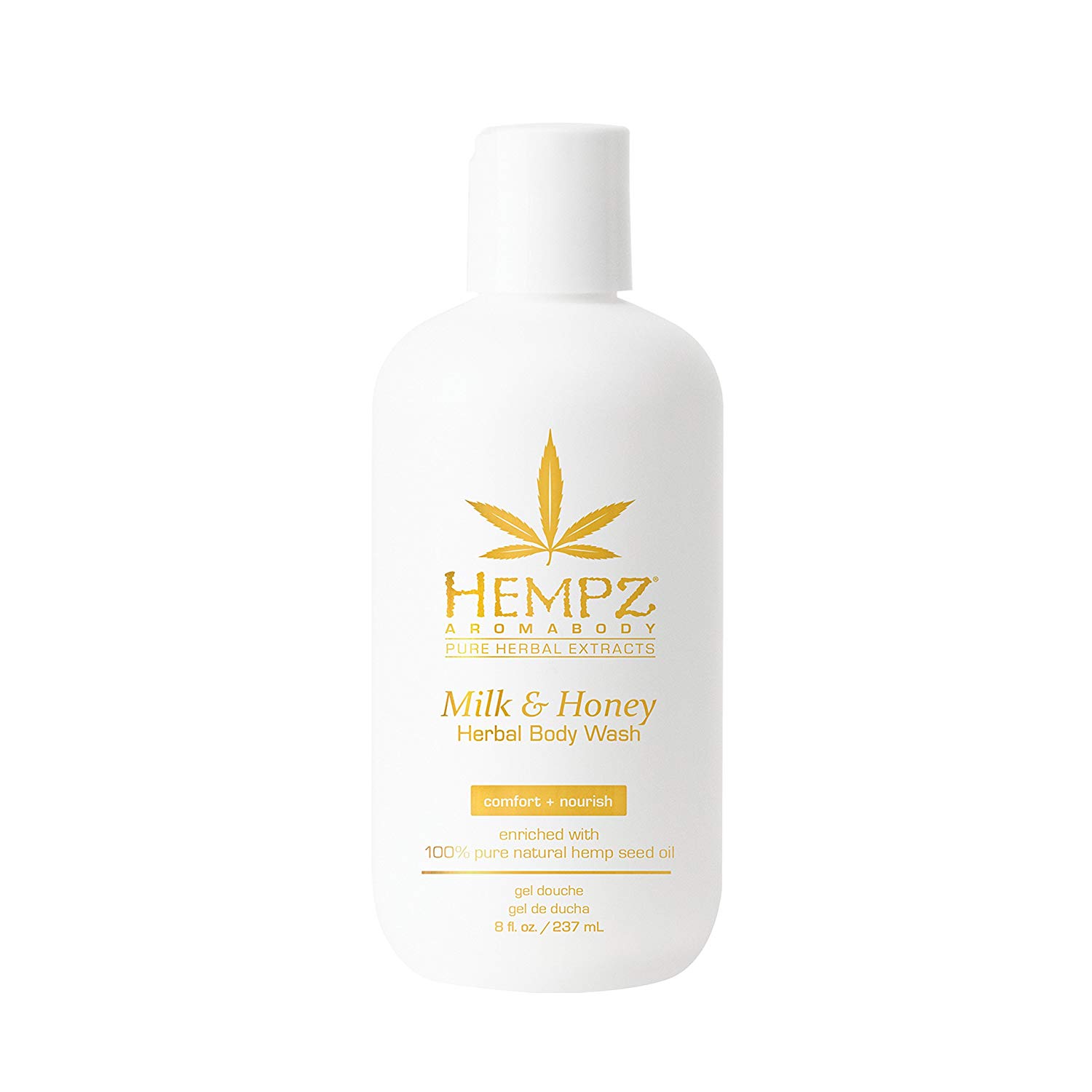 Hempz Milk Honey Herbal Body Wash 8 Oz 676280031586 Ebay