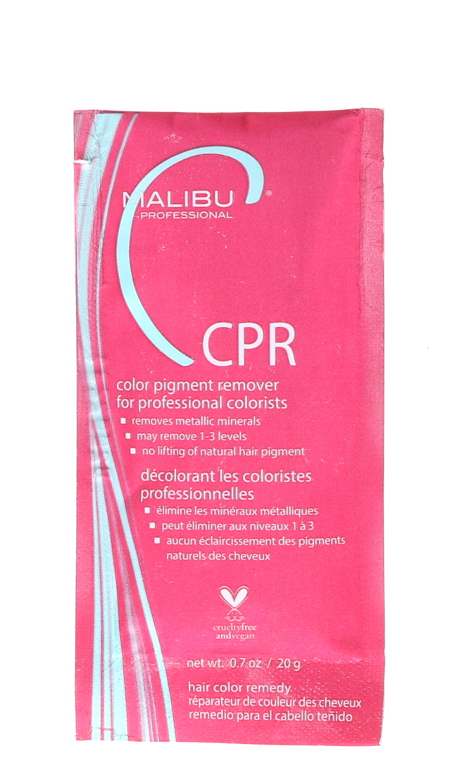 Malibu CPR Color Pigment Remover Hair Color Remedy, 0.7 oz 757088590700